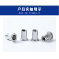 thumbnail image 3 of 50 PCS M6 304 Stainless Steel Rivet Nuts Assortment Blind Nuts Rust Proof Nut Silver, 3 of 3