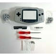thumbnail image 2 of Replacement Housing Nintendo GBA Game Boy Advance Shell Silver Latias Pokemon, 2 of 4