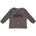 thumbnail image 3 of Inktastic It's Home State of Nebraska Outline Distressed Text Boys or Girls Long Sleeve Toddler T-Shirt, 3 of 5