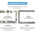 thumbnail image 4 of Vintage Nautical Octopus License Plate Frames for Women Men Car Plate Holder Cover Metal Tag Aluminum Car Accessories Front Rear Plate Decor, 4 of 6