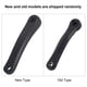 thumbnail image 5 of Reemplazo del brazo de manivela de cadena única izquierda de aleación de aluminio de bicicleta de 170 mm (agujero rómbico negro) YUNYI BRAND Deportes, 5 of 8