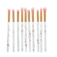 thumbnail image 1 of EGNMCR 10 Pcs Makeup Brush Set Face Eye Shadow Eyeliner Blush brush, 1 of 1