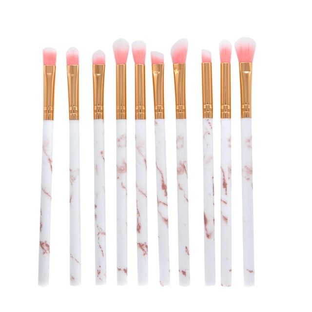 EGNMCR 10 Pcs Makeup Brush Set Face Eye Shadow Eyeliner Blush brush
