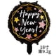 thumbnail image 3 of Globos de película de aluminio para decoración de fiesta, marco de fotos para botella de vino, arreglo redondo, Feliz Año Nuevo, 2024, 3 of 4