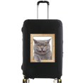 thumbnail image 1 of Animal Series Printed Pattern Travel Essentials Bag with 18-32 Inch Capacity Travel Accessories Trolley Case Protective Cover 8animal 055 M, 1 of 6