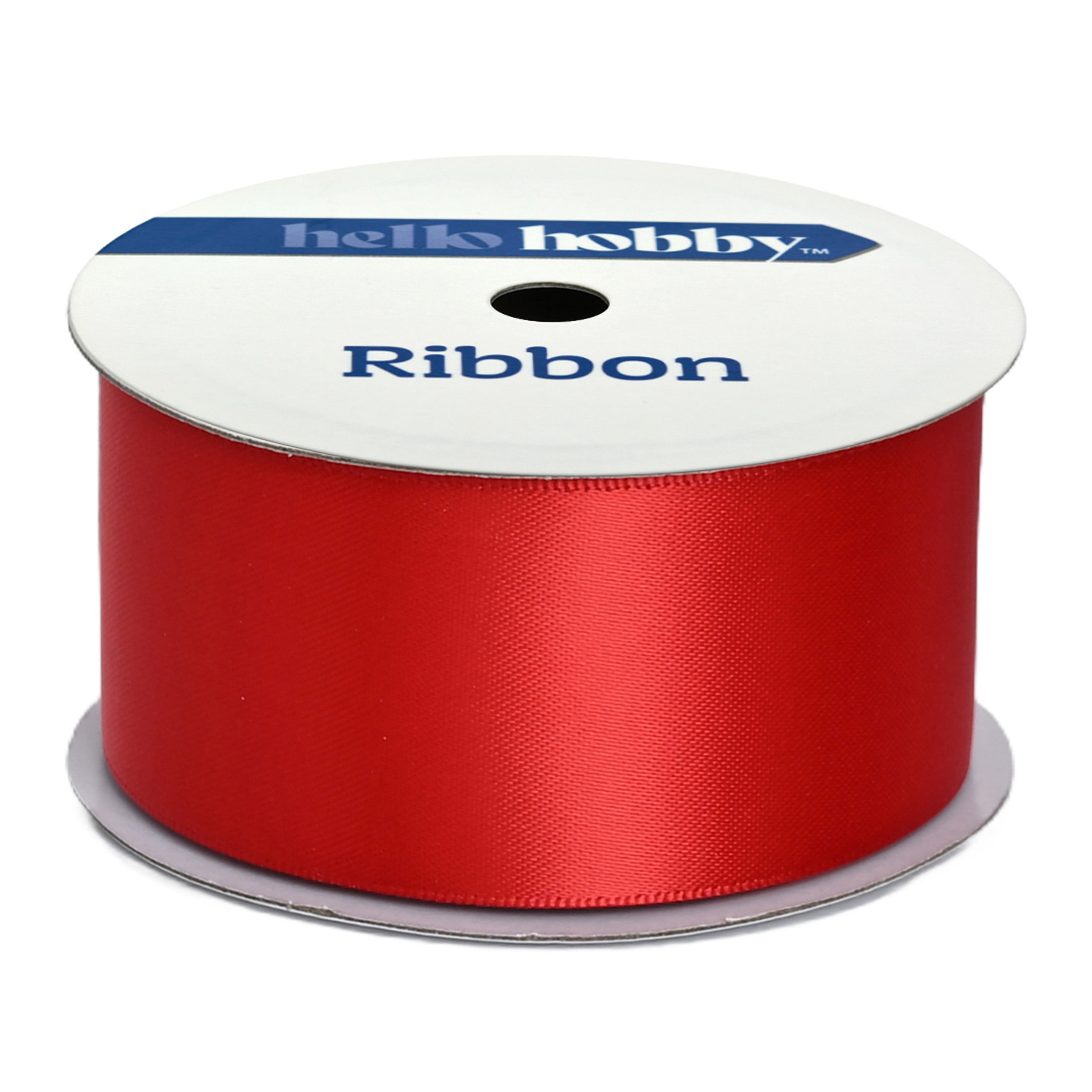 Gwen Studios 1.5" Red Satin Ribbon, 7 Yards