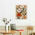 thumbnail image 3 of Acheng Boho Flower Abstract Art Flower Market Wall Canvas Mid Century Wall Art Flower Colorful Pictures Colorful Plant Poster Minimalist Flower Market Print Abstract Floral Artwork Decor 16x20 in, 3 of 5