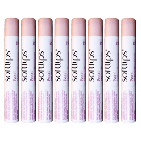 Softlips Pearl Tinted Lip Balm Conditioner SPF 15 (Pack of 8)
