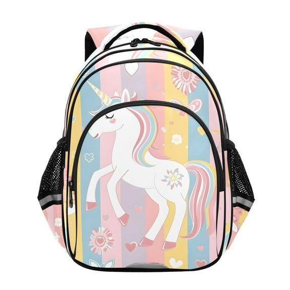 ALAZA Cute Magical Unicorn School Backpack Elementary Bag Bookbag Travel Rucksack