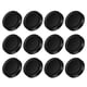thumbnail image 1 of Tapa de frascos de boca regular de 70 mm/2.76" de Uxcell para frascos de conservas, negra, paquete de 45, 1 of 6