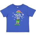 thumbnail image 3 of Inktastic Funny Christmas I'm the Cute Elf with Shoes and Hat Boys or Girls Toddler T-Shirt, 3 of 5