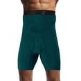 thumbnail image 5 of USNSM (S-5XL)Plus Size Men Tummy Control Shorts Compression Underwear High Waist Trainer Boxer Briefs Tight Pants Shapewear Green XXXXXL, 5 of 5
