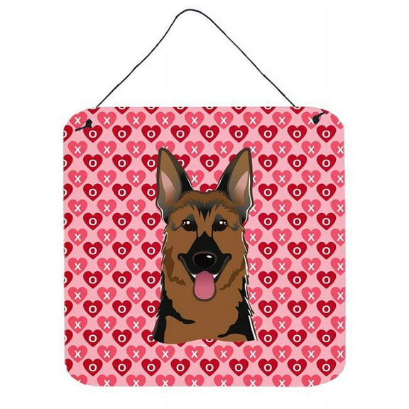 German Shepherd Hearts Wall or Door Hanging Prints