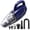 806 Blue Silvery/Wireless Vacuum Cleaner, variant on Deep Fryer Pot with Stainless Steel Basket, 1.2L Small Frying Pan for Fries, Chicken
