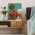 thumbnail image 5 of Pink Tampa Ticket Travel Canvas Print Trendy Aesthetic Home Living Room Wall Decor Art, 5 of 8