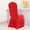 Red, variant on Efavormart Red 1-Piece Stretch Fitted Ruffle Pleated Skirt Banquet Chair Cover