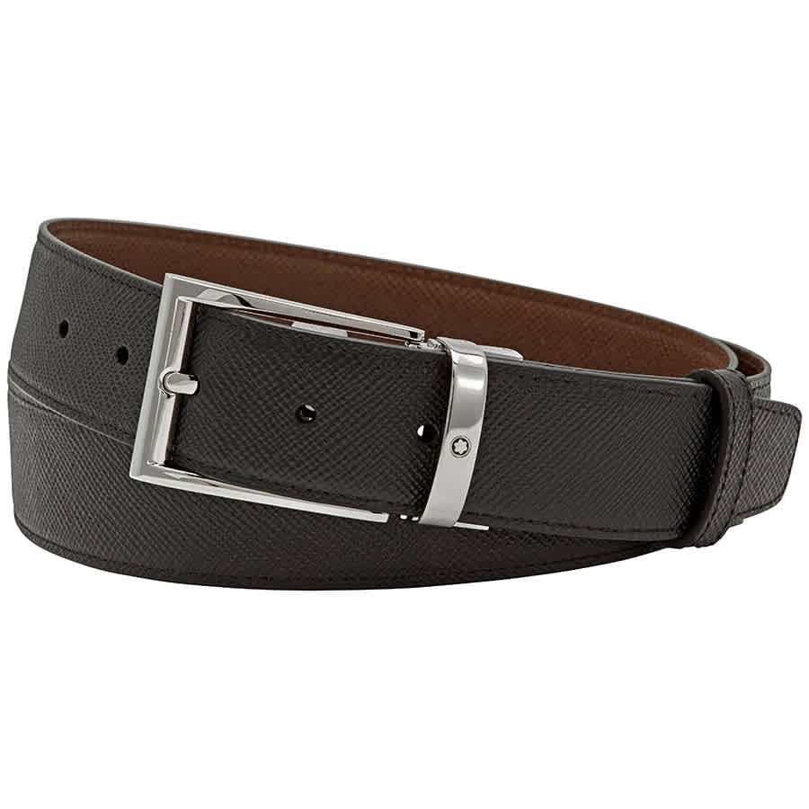 Montblanc Classic Line Men's Smooth Leather Belt - Walmart.com