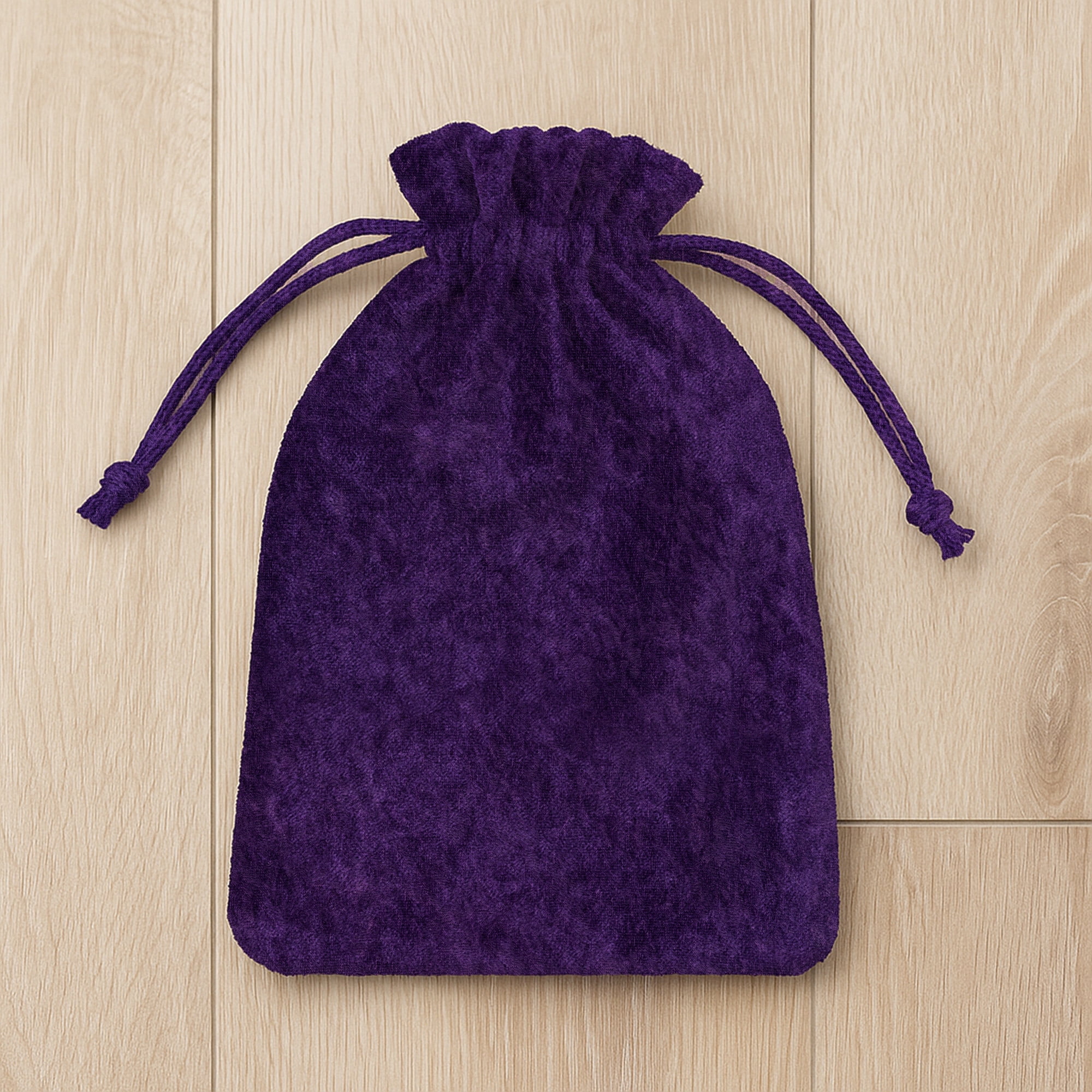 Hello Hobby 2 Yards 100% Polyester Crushed Panne, Purple, 58" Wide for Sewing