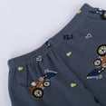 thumbnail image 4 of Pyjamas en Mélange de Coton pour Garçons et Filles Ensemble Haut à Manches Courtes avec Pyjama 2 Pcs, 4 of 5