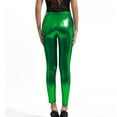 thumbnail image 3 of Women Stretchy Leather Leggings Polyester High Waisted Sexy, 3 of 3