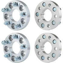 ECCPP 4X 1 inch 5 Lug Wheel Spacers Adapters 5x110 to 5x4.5(5x114.3mm) fits for Ch-evr-olet HHR for Malibu Cobalt 06-11 with 12x1.5 Studs Fits select: 2014-2017 JEEP CHEROKEE, 2015-2017 CHRYSLER 200