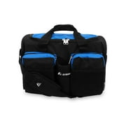Everest Unisex Sports Duffel Bag with Wet Pocket, Royal Blue