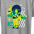 thumbnail image 3 of Toy Story - Buzz Shapes - Women's Short Sleeve Graphic T-Shirt, 3 of 5