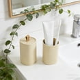 thumbnail image 4 of Modern Plastic Toothbrush Travel Case Storage Cup For Bathroom Camping 7.5X2.4 Inch, 4 of 7