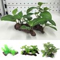 thumbnail image 1 of Acuario artificial Planta Decoración Pecera Ornamento Simulación Madera Plástico, 1 of 4