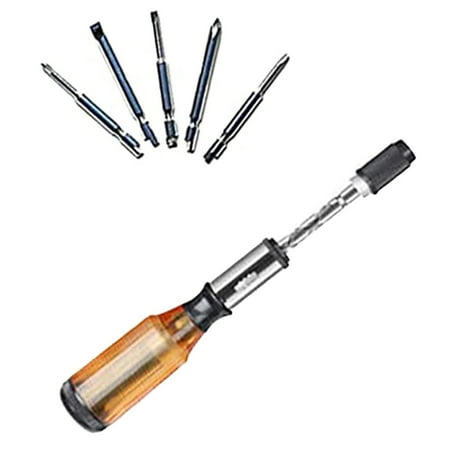 

In 5 Pull Screwdriver 1 Multifunctional Screwdriver Push Ratchet Tools & Home Improvement Eye Glasses Screwdriver Set