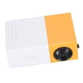 thumbnail image 1 of Mini Projector, Portable Movie Projector, Smart HD Home Theater Projector Portable Outdoor Movie Projector Built in HIFI Speaker with for  USB AV Headphone Port, 1 of 8