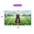 thumbnail image 5 of Happy Easter Hello Spring Chesapeake Bay Retriever Playing Football Doormat Chessie Dog Lover Indoor Outdoor Welcome Mat - 13003, 5 of 5