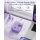 thumbnail image 2 of Power Strip Beeiker 9 en 1 con 3 enchufes y 6 puertos USB, color morado, 2 of 8