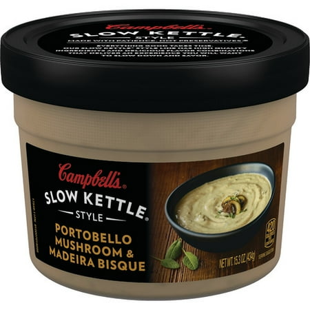 Campbell's Slow Kettle Style Portobello Mushroom & Madeira Bisque, 15.3 oz