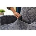 thumbnail image 2 of Stretch Recliner Slipcover, 1 Piece Jacquard Recliner Chair Cover Recliner Cover Sofa Slipcover Recliner Protector For Recliner Armchair-Dark gray, 2 of 6