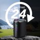thumbnail image 4 of Altavoz Bluetooth Portátil con Luces Negro, IPX7 Impermeable, Sonido Potente, Bluetooth 5.3 y TWS, Entrada AUX/TF - Ideal para Exteriores, 4 of 6
