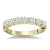 1 Carat Diamond 14kt Yellow Gold Anniverary Ring