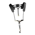 thumbnail image 2 of MERIGLARE Sax Harness Saxophone Strap Adjustable with Protective Metal Buckle Stable Soft Black, 2 of 9