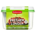 Rubbermaid FreshWorks Produce Saver, Medium and Large Produce Plastic