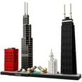 thumbnail image 1 of LEGO Architecture Chicago 21033 Skyline Building Blocks Set (444 pieces), 1 of 6