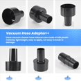 thumbnail image 4 of Adaptador Universal de Manguera Vacío 3 Piezas Accesorios Reductores Convertidor Seco HúMedo para Aspiradora, 4 of 9