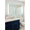 thumbnail image 3 of Front-Lighted LED Bathroom Vanity Mirror: 72" Wide x 36" Tall - Rectangular - Vertical LED Bars - Wall-Mounted, 3 of 4