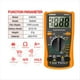 thumbnail image 3 of DM850 Multímetro Digital de 1999 Cuentas, Comprobador Automático de Voltaje CA/CC, Ohmímetro, Amperímetro, Detector, Herramientas, Color Naranja., 3 of 5