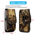 thumbnail image 4 of Takfox Phone Holster for Samsung Galaxy S22 Ultra S21 Plus S20 S10 J7 J3 Note 20 A03s A13 A02s A12 A32 G Power 2022 G Stylus G Pure Nylon Cell Phone Holster w Belt Loop Clip Carrying Pouch Holder,Camo, 4 of 7
