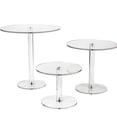 thumbnail image 2 of WIZUTIZ Acrylic Cake Stand Round Cake Stands For Dessert Table Clear Cupcake Stand For Birthday Party Candy Pizza Display Riser For Wedding Event Household Items for New Home Novelty up to 60% Off, 2 of 5