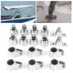 thumbnail image 3 of Juego De Accesorios De Hardware Marino Para Barcos, Fácil De Usar, Instalación Sencilla, Fundas Deslizantes Duraderas Para Barcos Para Camiones, Remolques, Caravanas, 3 of 7