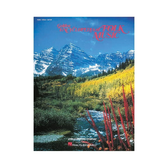 Hal Leonard Golden Encyclopedia Of Folk Music Piano/Vocal/Guitar Songbook