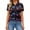 AV44_Dark Blue, variant on IYYVV Halloween Polo Shirts for Women Hawaiian Golf Shirts Short Sleeve Funny Ghost Pumpkin Printed Athletic Sport Golf Top Green 3XL
