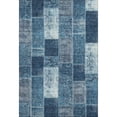 thumbnail image 2 of Addison Rugs Mayfield Washable Traditional Patchwork Blue Rectangle Rug, 9' x 12', 2 of 6