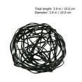 thumbnail image 2 of HOMEMAXS 4 pcs  Floral Cage Flower Arrangement Holder Aluminum Alloy Wire Flower Arranger Flower Fixed Tools Floral Lid Organizer for Flower Arrangement Fixation Black, 2 of 8